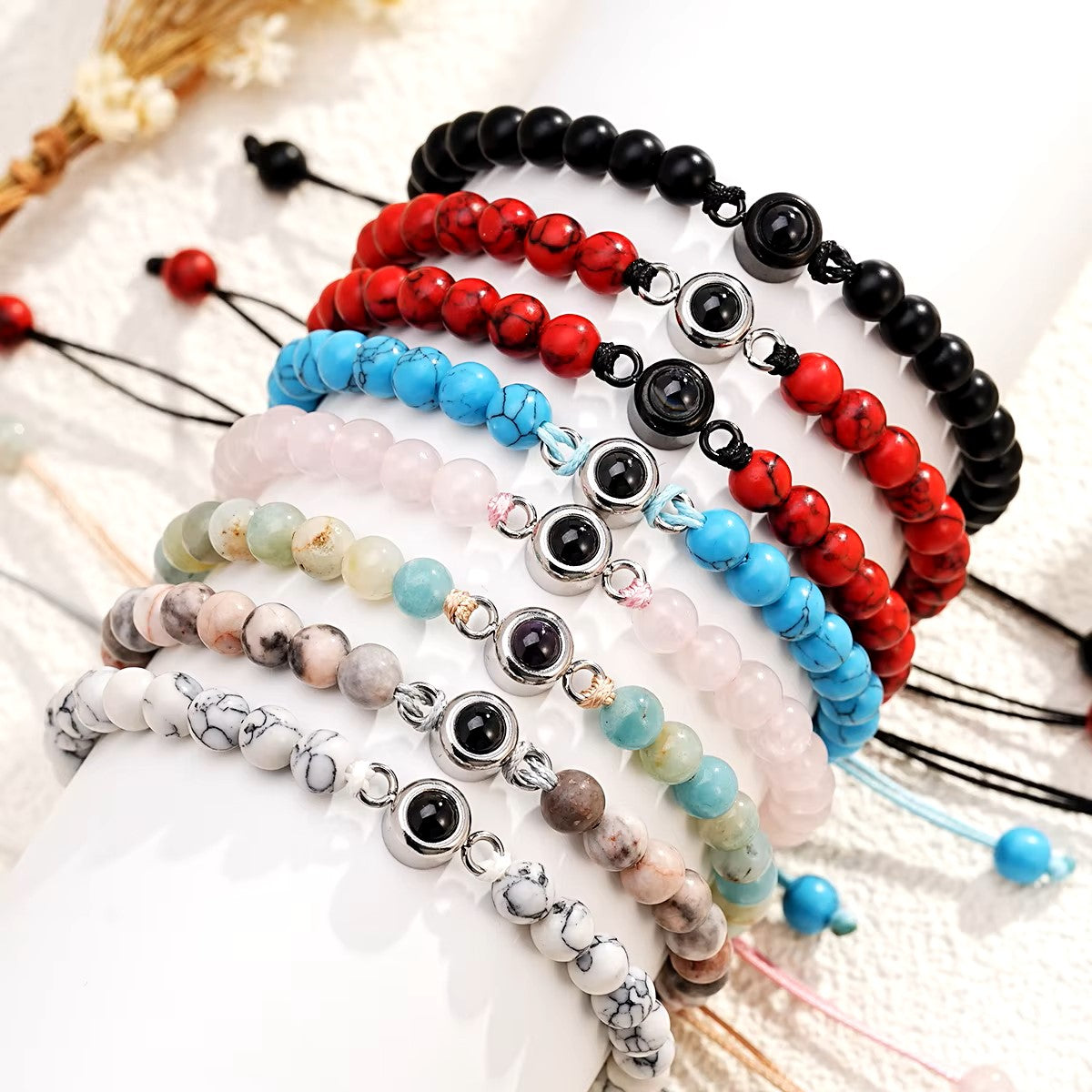 Gepersonaliseerde Kralen Armband met Foto