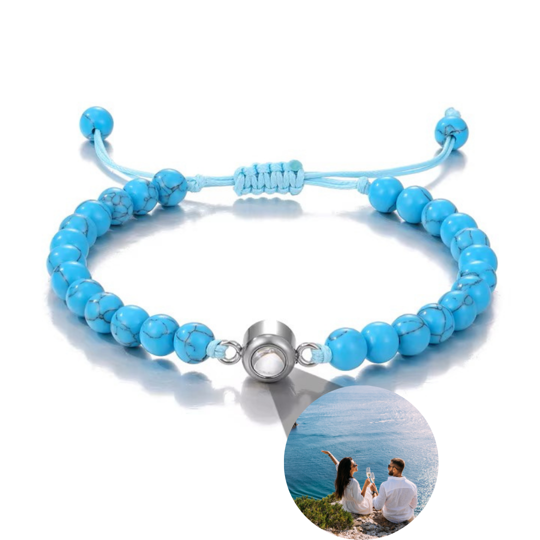 Gepersonaliseerde Kralen Armband met Foto