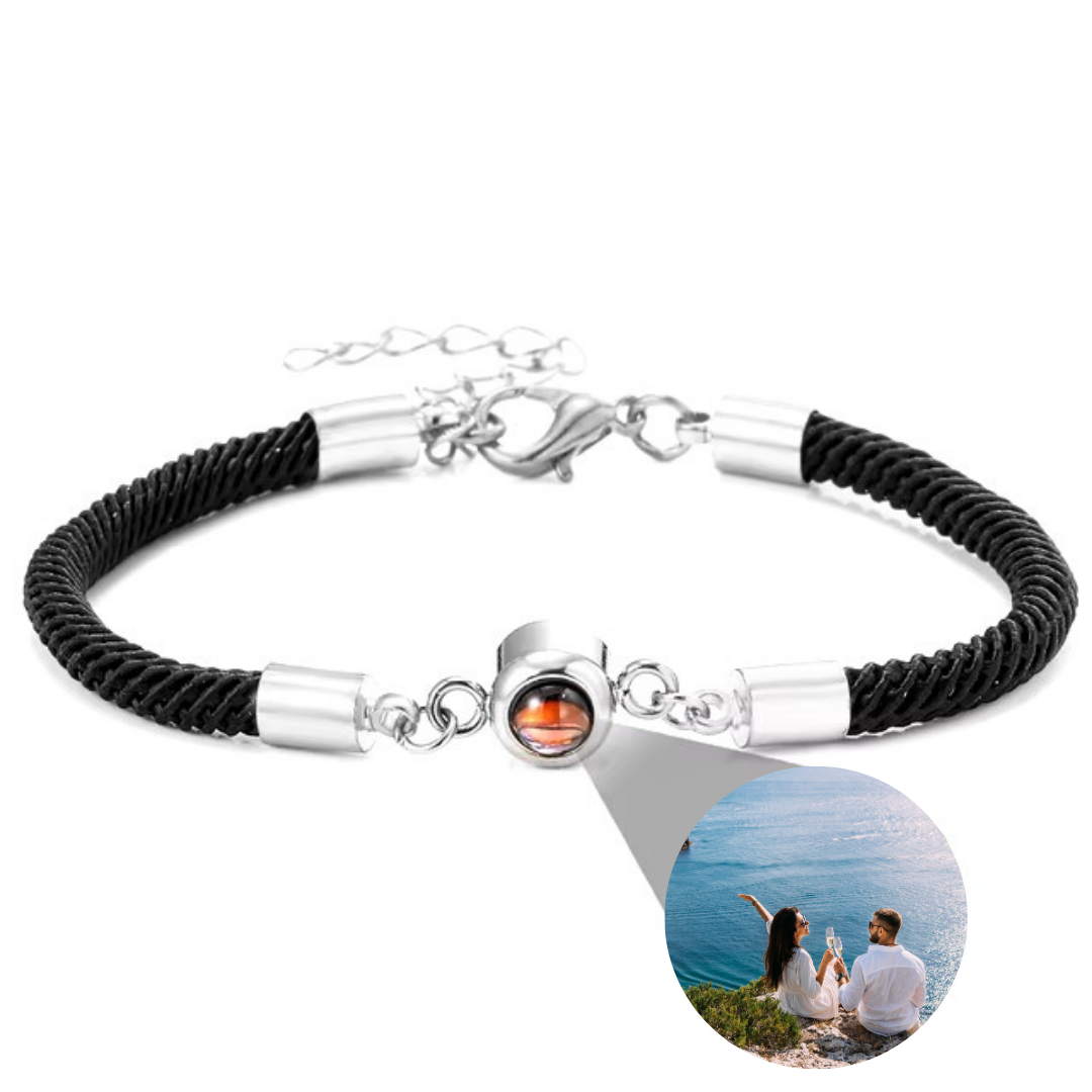 Luxe Katoenen Foto-Armband