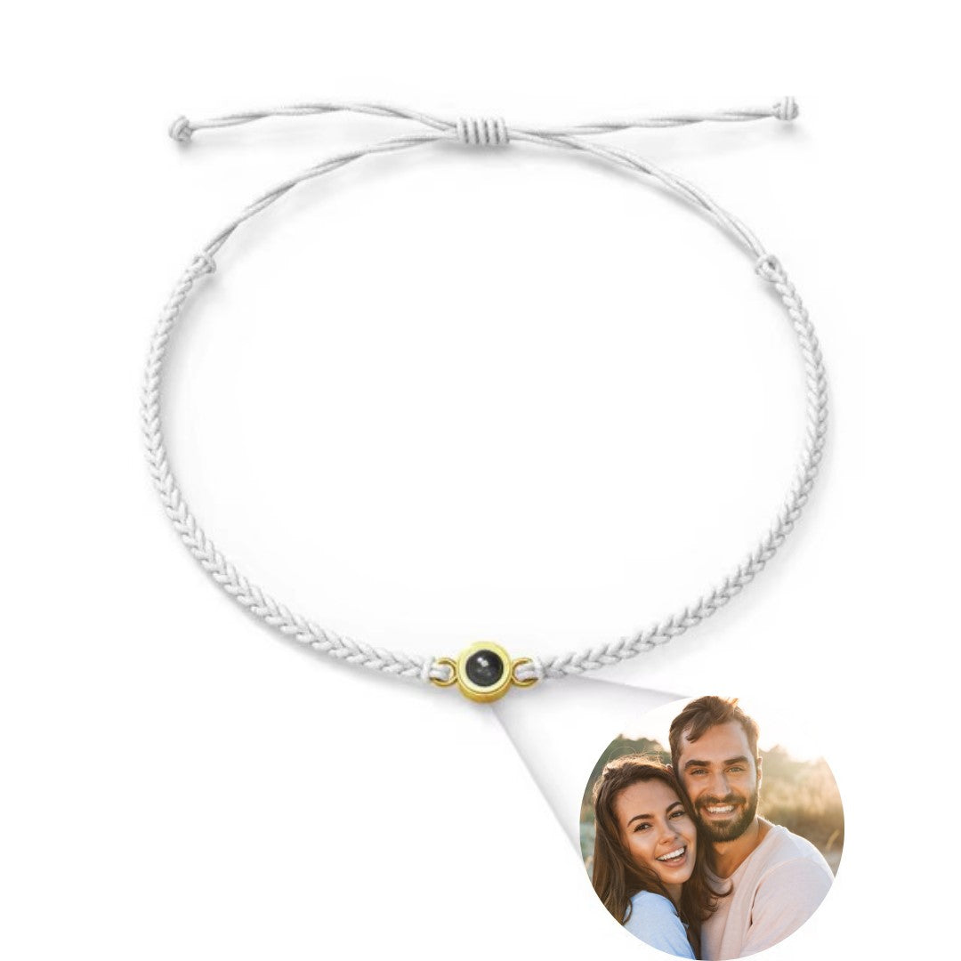 Gepersonaliseerde RVS Armband Met Foto Gepersonaliseerde RVS Armband Met Foto